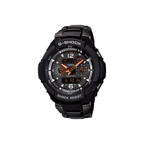 CASIO G SHOCKMASTER OF G AIR Collection GW 3500 Collection Solar Movement Мужские часы Черный циферблат