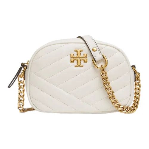 TORY BURCH Kira (Красный) Lambskin Camera Сумка через плечо Маленькая Женская Айвори Белый