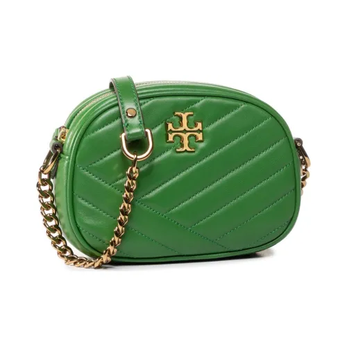 TORY BURCH Kira (Красный) Sheepskin Camera Сумка Маленькая Квадратная Сумка Плечевая Сумка Женская Зеленая