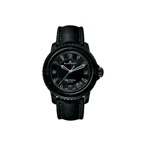 BLANCPAIN Автоматический Механический Часы Мужские FIFTY FATHOMS 45 мм Черные