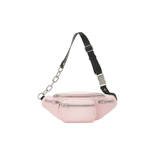 Alexander Wang attica Sheepskin Сумка через плечо Бананка Medium Женская Pink