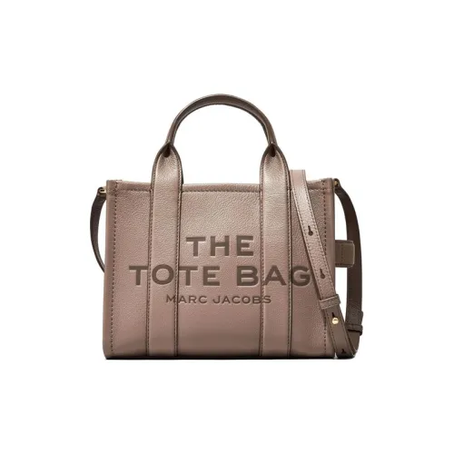 MARC JACOBS Тоут Кожа Тоут Сумка Сумка для покупок Сумка через плечо Сумка Маленький Унисекс Цементный