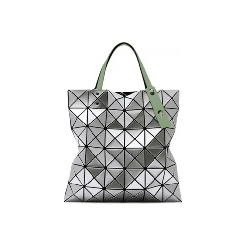 ISSEY MIYAKE Lucent Полиэтилен Смола с Полиэстер Тоут Сумка сумка через плечо Women's Silver Зеленый Контроллер