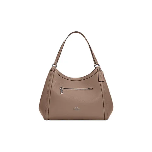 COACH Kristy Каменная кожа Ведрообразная сумка Сумка-рука Сумка через плечо Сумка на плечо Большая женская