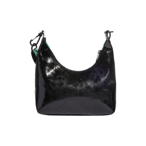 Adidas Полиуретан Дорожная Сумка Сумка через плечо Женская Черная