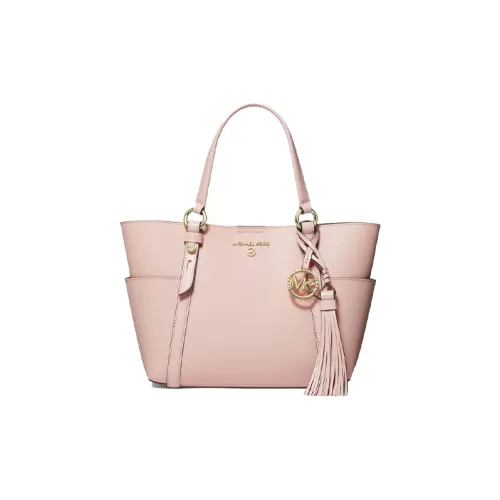 MICHAEL KORS MK Sullivan Кожа Тоут Сумка Сумка для покупок Сумка Маленькая Женская Розовая