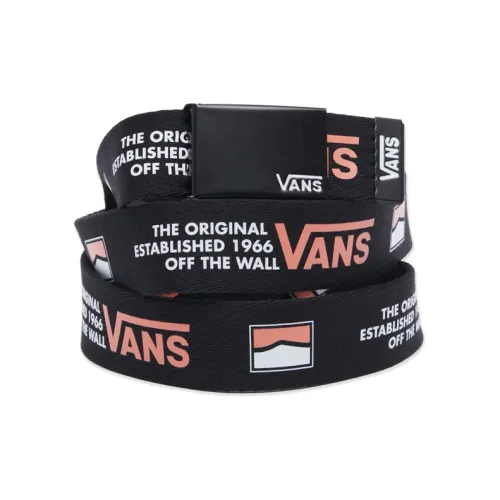 VANS Полиэстер Ремни Черный Унисекс