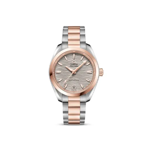 OMEGA Автоматический Механический Movement Женские AQUA TERRA 150 метров Часы 34 мм Серые