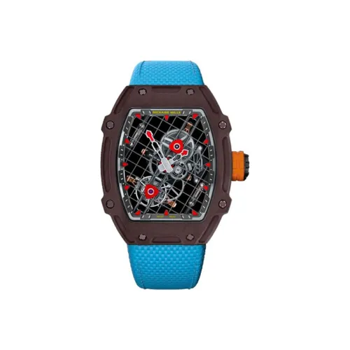 RICHARD MILLE Механизм с ручным заводом Мужские часы 38,4 мм Черный