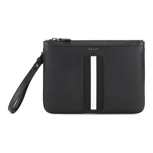 BALLY Кошелек из коровьей кожи клатч стандартный мужской черный