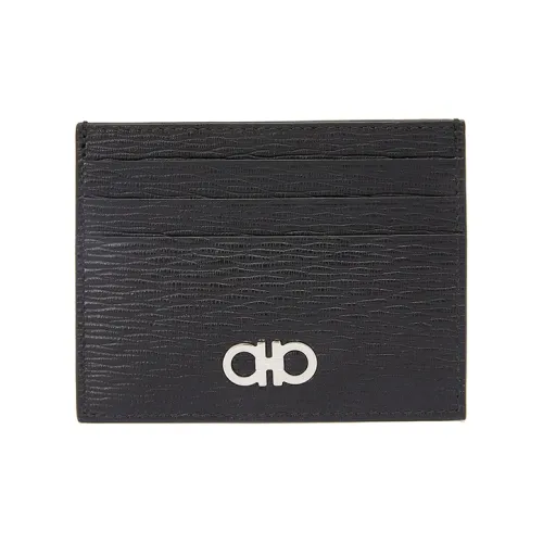 Ferragamo Коровья кожа Держатель для карт Держатель для карт Мужской Черный Красный