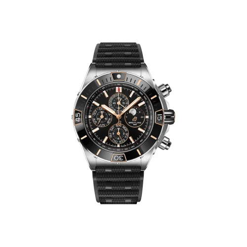 BREITLING Автоматический Механический Часы Мужские Mechanical Chronograph Collection 44 мм Черные