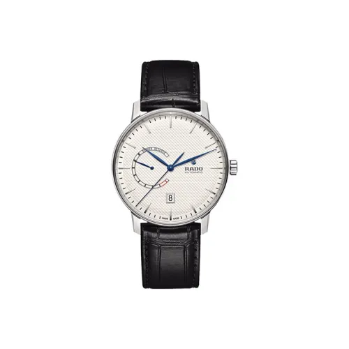 RADO Автоматический Механический Часы Мужские Crystal Sparkle Collection 41 мм Белые