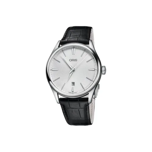Oris Механический механизм Мужские часы Culture Collection 40 мм Серебряные