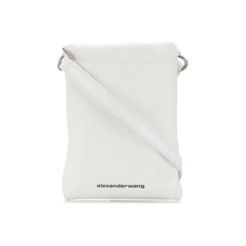 Александр Ванг Ryan Lambskin Бананка Женская Белая