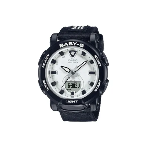 CASIO Детский G Коллекция Кварцевый Механизм Тканевый Ремешок Часы Женские Белый Циферблат BGA 310C 1AJF