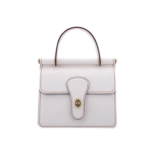 COACH Willis Кожа Сумка Сумка через плечо Сумка через плечо Мини Женская Белая