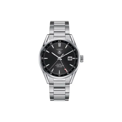 TAG HEUER Механический механизм Мужские часы Carrera Collection 41 мм Черные