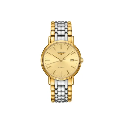 Longines Автоматический Механический Механизм Мужские Часы Fashion Collection 38,5 мм Золото