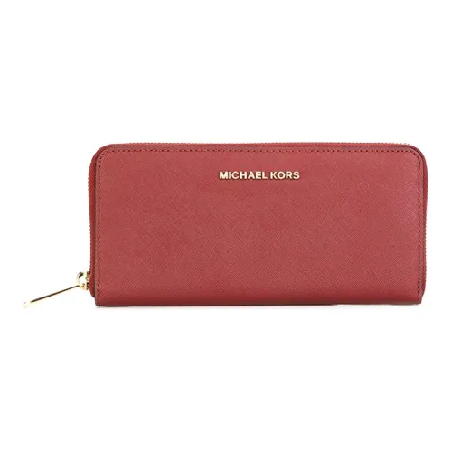 MICHAEL KORS Jet Set TravelMICHAEL KORS Handbag Collection Коровья кожа Кошелек Женские Красный