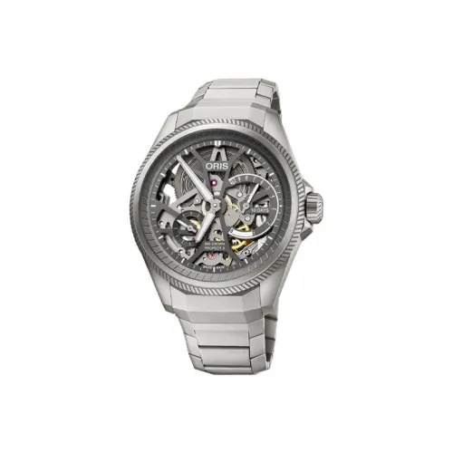 Oris Aviation Collection BIG CROWN PROPILOT Collection Мужские часы Механизм с ручным заводом Циферблат 44 мм Серый