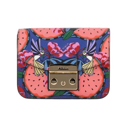 Furla Metropolis Collection Сумка через плечо из кожи сумка на плечо женская многоцветная