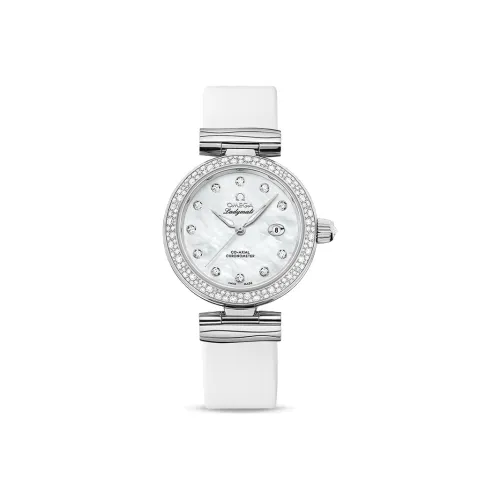 OMEGA Автоматический Механический Movement Женские Часы 34 мм Белый