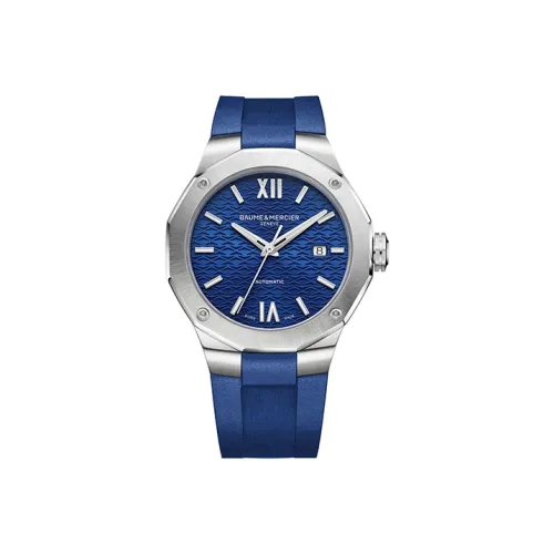 Baume & Mercier Автоматический Механический Мужской Часы Rivera Series 42mm*10,7mm Синий