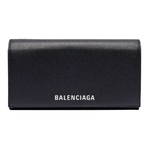 Balenciaga Ville Кошелек из коровьей кожи Сумка через плечо Женская Черная