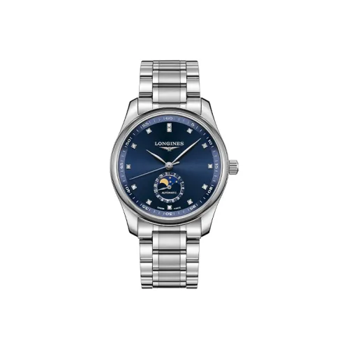 LONGINES Автоматический Механический Часы Мужской Master Collection 40 мм Синий
