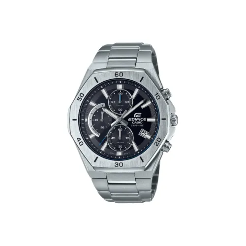 CASIO EDIFICE Кварцевый механизм нержавеющая сталь ремешок мужские часы серый циферблат