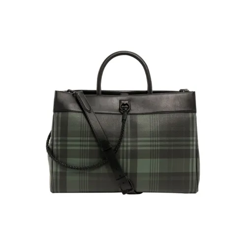 Mulberry Кожа Тоут Сумка Женская Черная и Зеленая