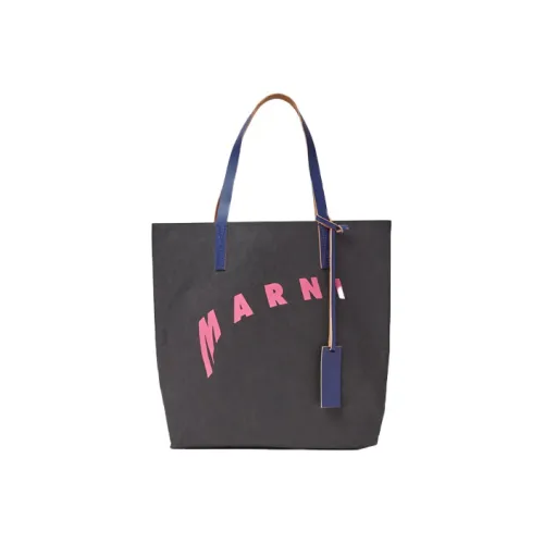 MARNI Сумка из коровьей кожи сумка для покупок сумка через плечо сумка для женщин угольно-серый