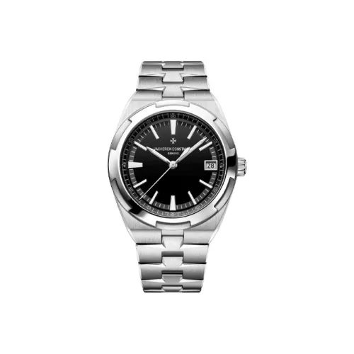 VACHERON CONSTANTIN Автоматический Механический Мужской Часы Longitudinal and Lateral Collection OVERSEAS 41 мм Черные