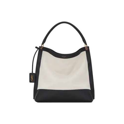 SAINT LAURENT Холст с кожей Сумка на плечо Сумка Сумка через плечо Женская Сливовый