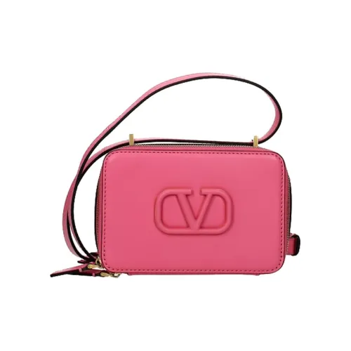 Valentino Кожа Сумка через плечо Сумка на плечо Женская Фуксия
