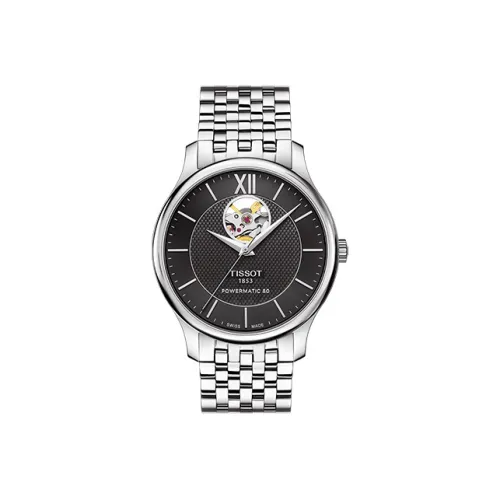 Tissot Junya Collection Автоматический Механический Механизм Мужские Часы Часы 40 мм Черный Циферблат