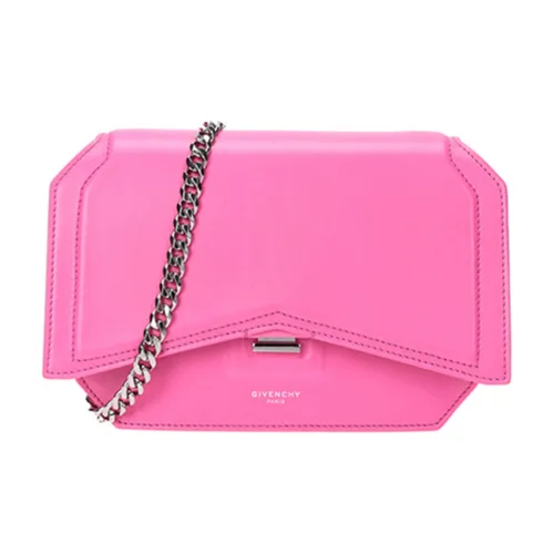 Givenchy Сумка через плечо из коровьей кожи женская ярко-розовая