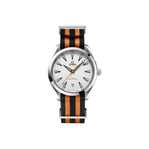 OMEGA AQUA TERRA 150 метров Автоматический Механический Механизм Мужские Часы Часы 41 мм Серебристый Циферблат Корпус из Нержавеющей Стали