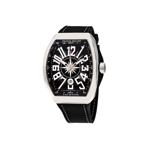 Franck Muller Автоматический Механический Мужские Часы YACHTING VANGUARD 53,7мм*44мм Черные