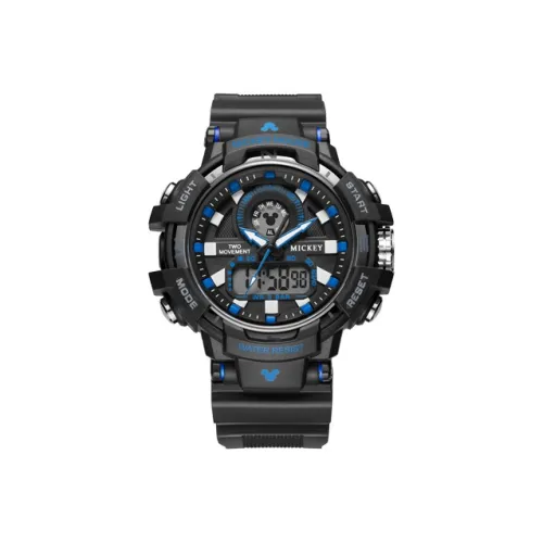 Disney Электроника Механизм Мужские Часы Mickey 160мм*160мм*16мм Черные