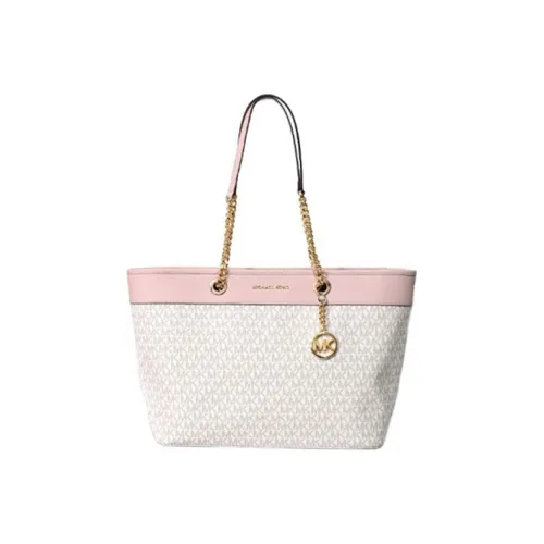 MICHAEL KORS MICHAEL KORS Handbag Collection Shania PVC с кожаными вставками Сумка Женская Ванильный Розовый