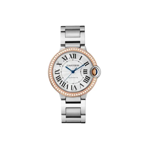 CARTIER Автоматический Механический Movement Женские Часы из коллекции Blue Balloon, 36 мм, Белый