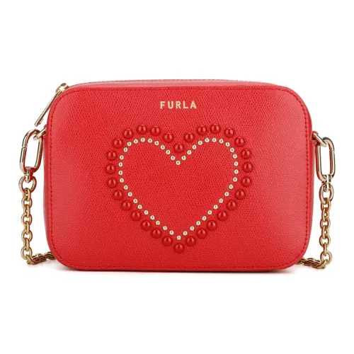Furla Кожа Сумка через плечо Мини Женская Красная