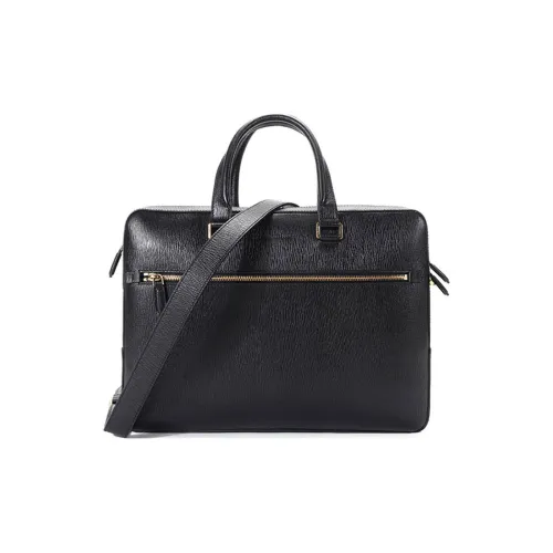 Ferragamo Сумка из коровьей кожи Мужская Черная