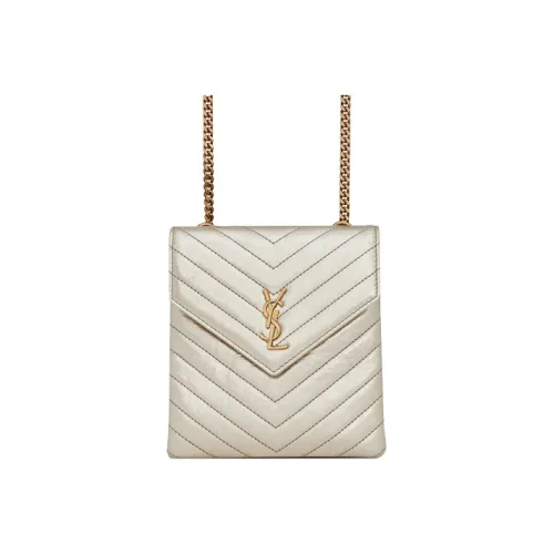 SAINT LAURENT Кожа Сумка через плечо Женская Белая
