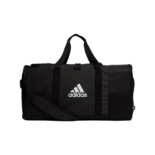 Adidas Полиэстер Команда Сумка Путешественная Сумка Спортивная Сумка Большая Унисекс Черная