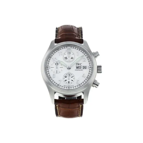 IWC Автоматический Механический Мужской Часы Pilot Collection 39 мм Серебряные