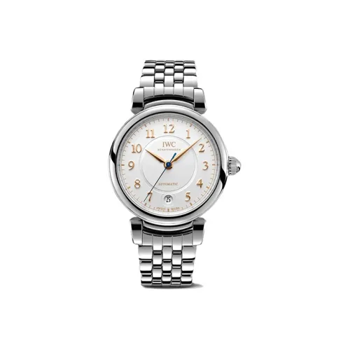 IWC Автоматический Механический Movement Женские Часы Da Vinci Series 36 мм Белые