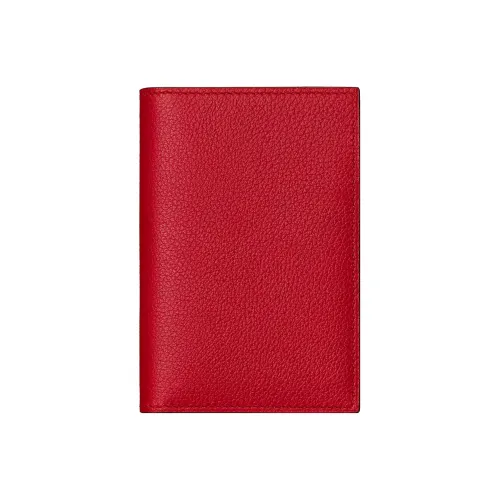 HERMES MC² Euclide Коровья кожа Держатель для карт Женский Chili Красный HERMES Красный